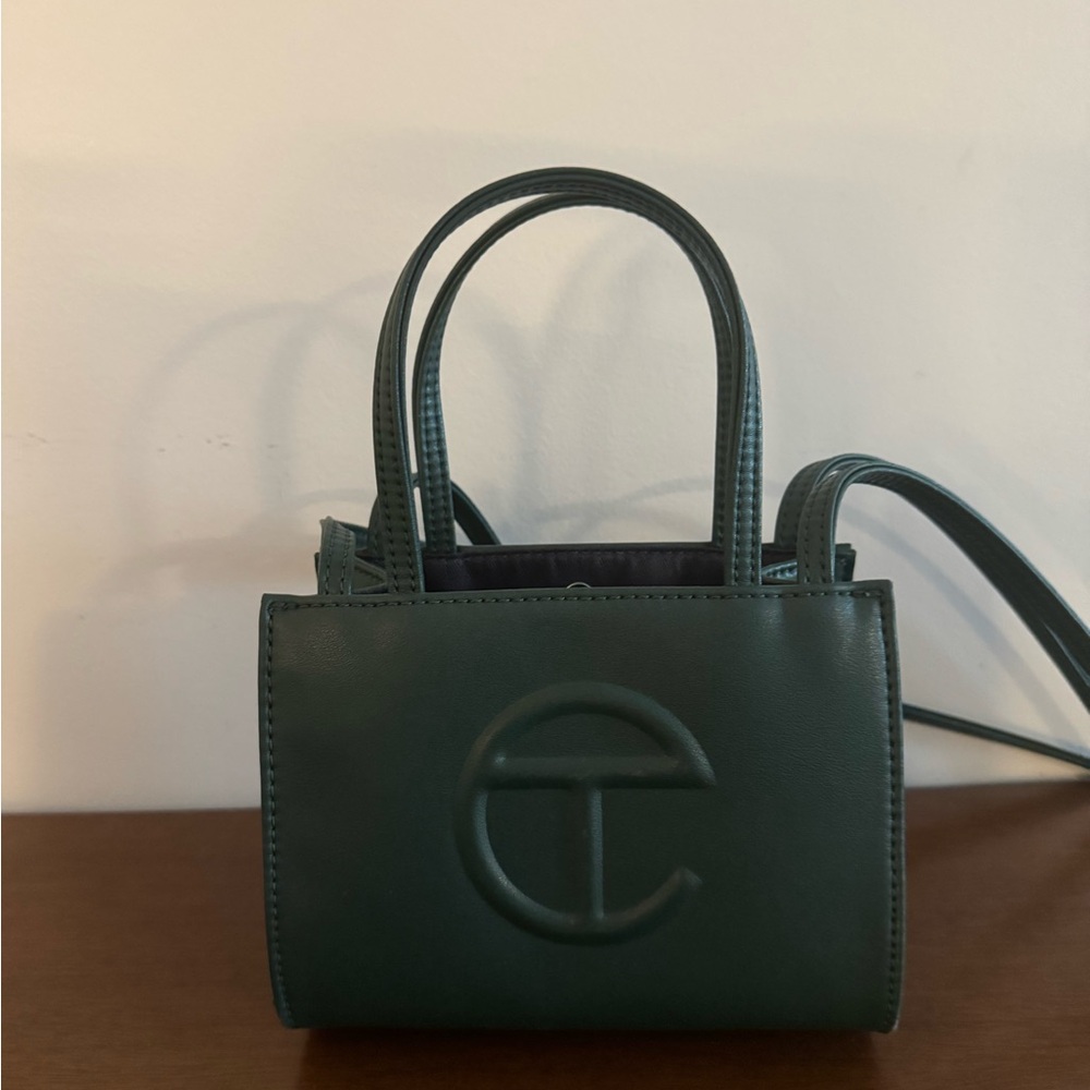 Telfar Small Dark Olive Shopping Bag